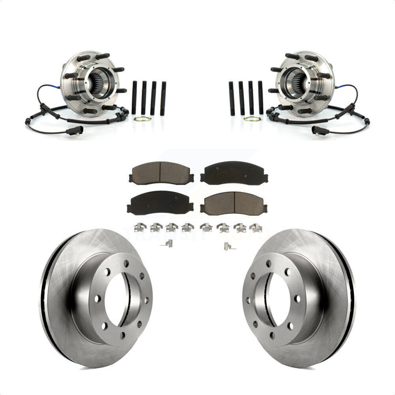 Transit Auto KBB-122231 Wheel Bearing and Hub Assembly for 2011 Ford F-250 Super Duty, Ford F-350 Super Duty - Front product image