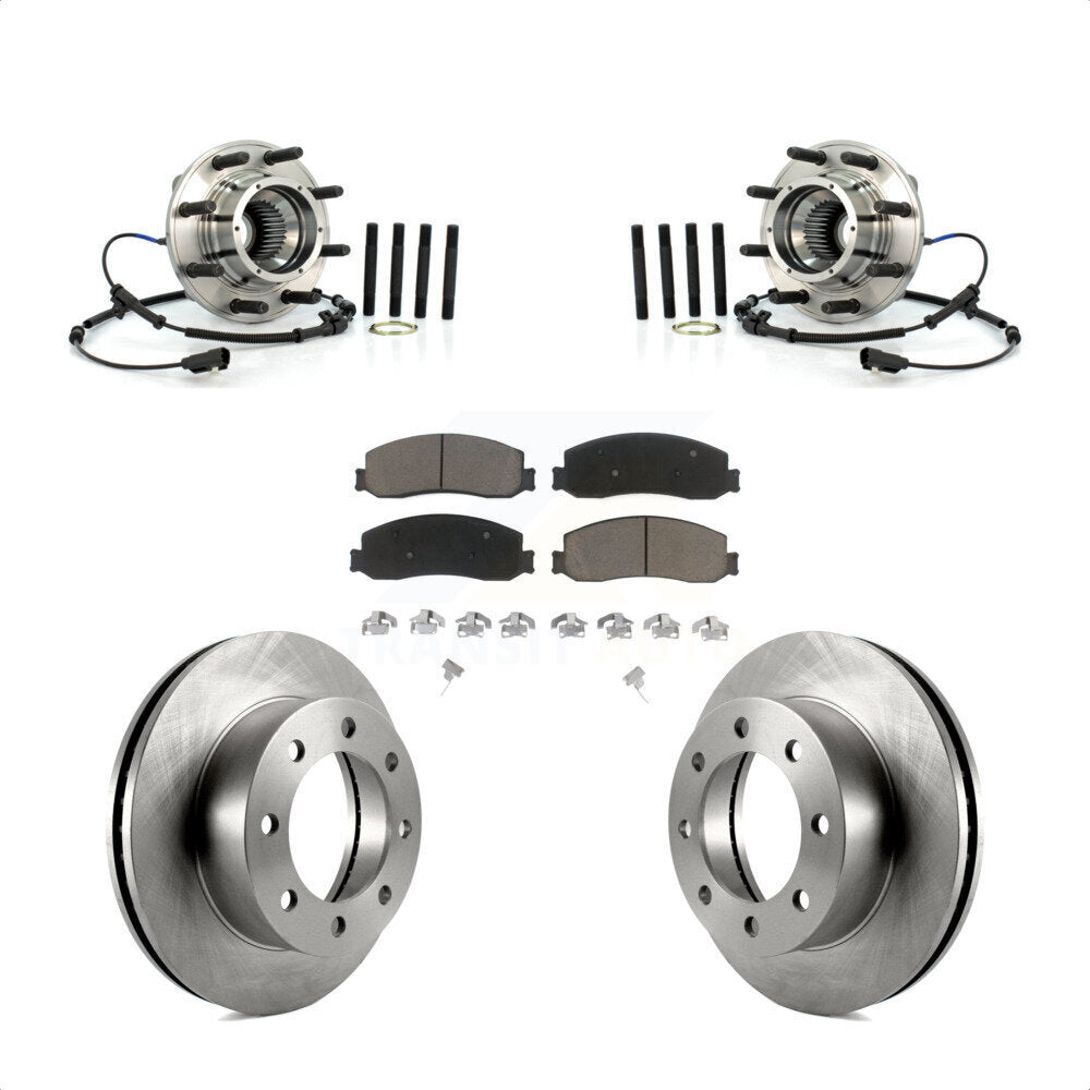 Transit Auto KBB-122233 Wheel Bearing and Hub Assembly for 2012 Ford F-250 Super Duty, Ford F-350 Super Duty - Front product image
