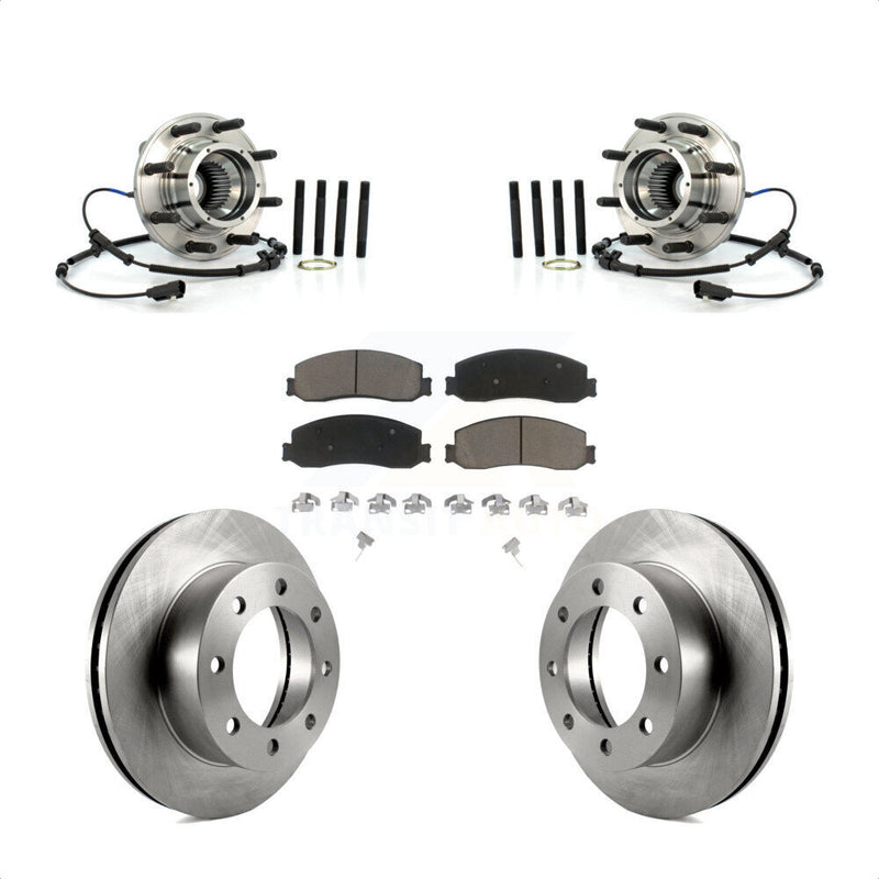 Transit Auto KBB-122233 Wheel Bearing and Hub Assembly for 2012 Ford F-250 Super Duty, Ford F-350 Super Duty - Front product image