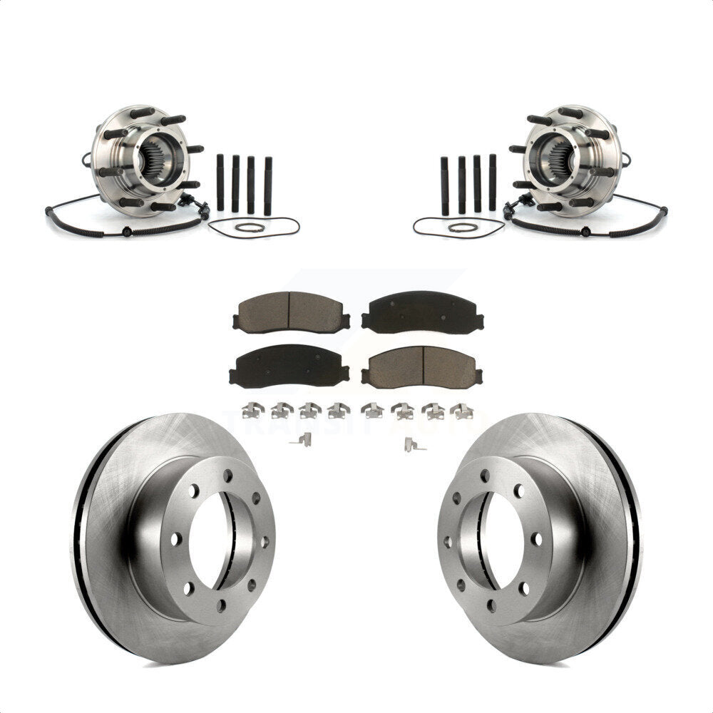 Transit Auto KBB-122235 Wheel Bearing and Hub Assembly for 2008-2010 Ford F-350 Super Duty - Front product image