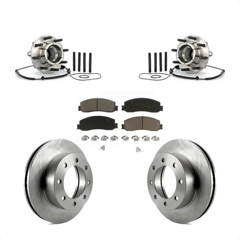 Transit Auto KBB-122235 Wheel Bearing and Hub Assembly for 2008-2010 Ford F-350 Super Duty - Front product image