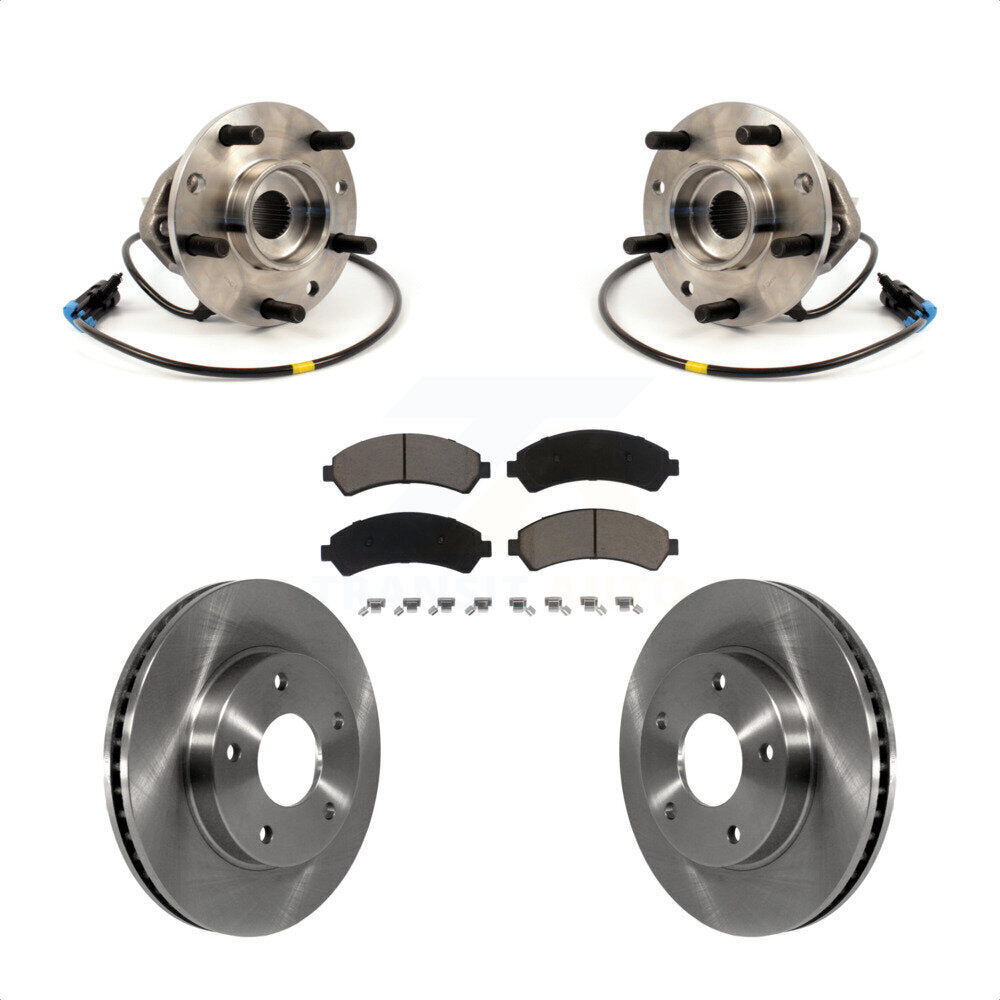 Transit Auto KBB-122237 Wheel Bearing and Hub Assembly for 1997-2005 GMC Jimmy, Chevrolet S10, GMC Sonoma & more - Front product image