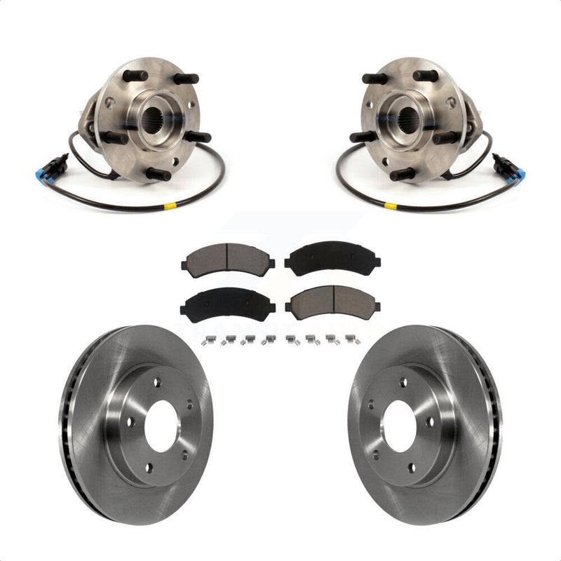 Transit Auto KBB-122237 Wheel Bearing and Hub Assembly for 1997-2005 GMC Jimmy, Chevrolet S10, GMC Sonoma & more - Front product image