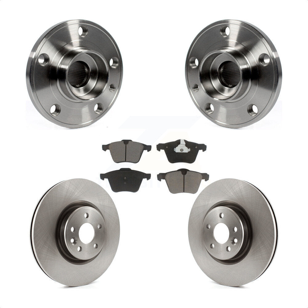 Transit Auto KBB-122240 Wheel Bearing and Hub Assembly for 2007-2018 Volvo S60, Volvo S80, Volvo V60 & more - Front product image