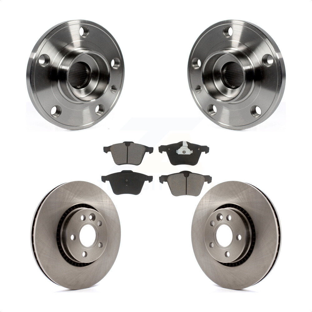 Transit Auto KBB-122241 Wheel Bearing and Hub Assembly for 2007-2018 Volvo S60, Volvo S60 Cross Country, Volvo S80 & more - Front product image
