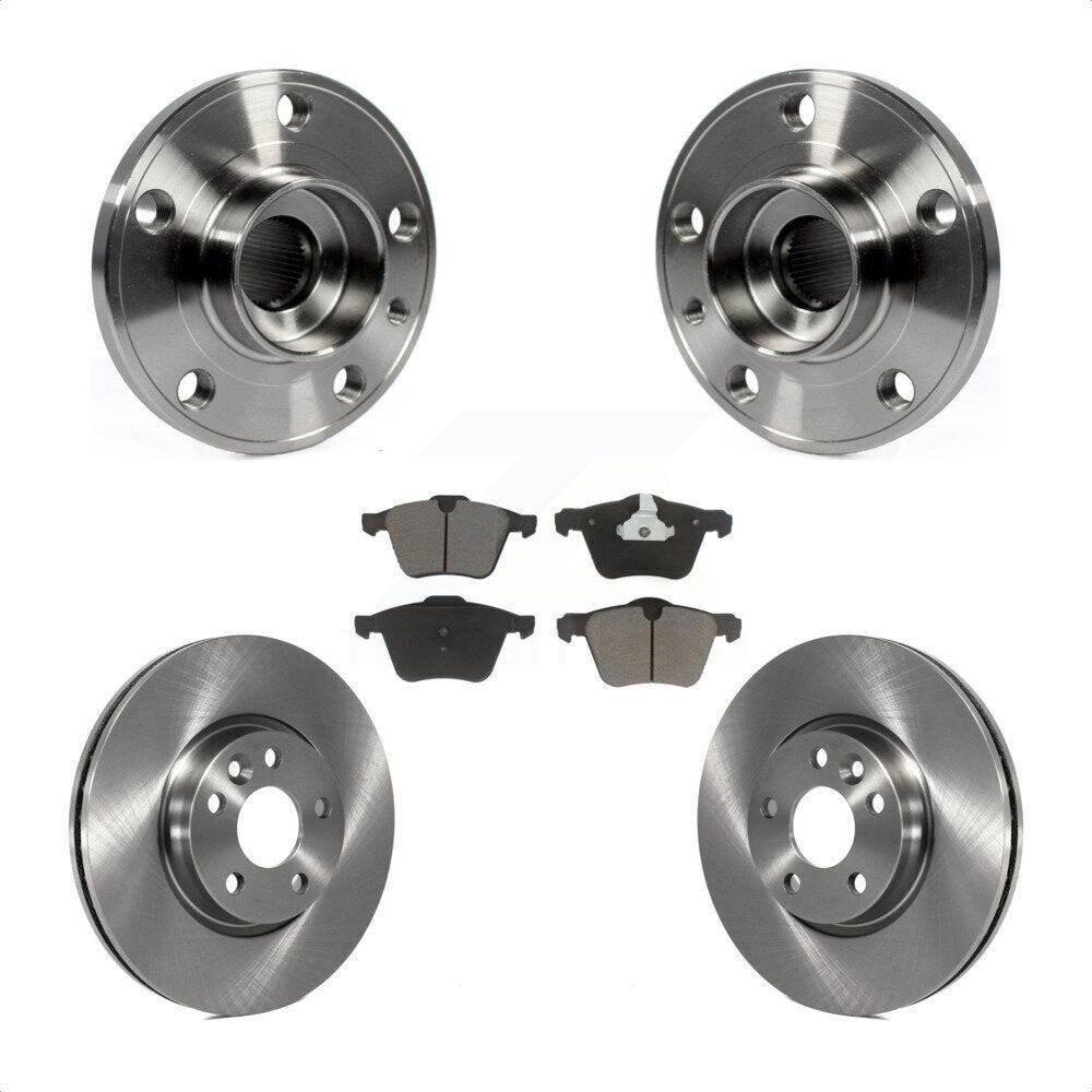 Transit Auto KBB-122242 Wheel Bearing and Hub Assembly for 2008 Volvo V70 - Front product image