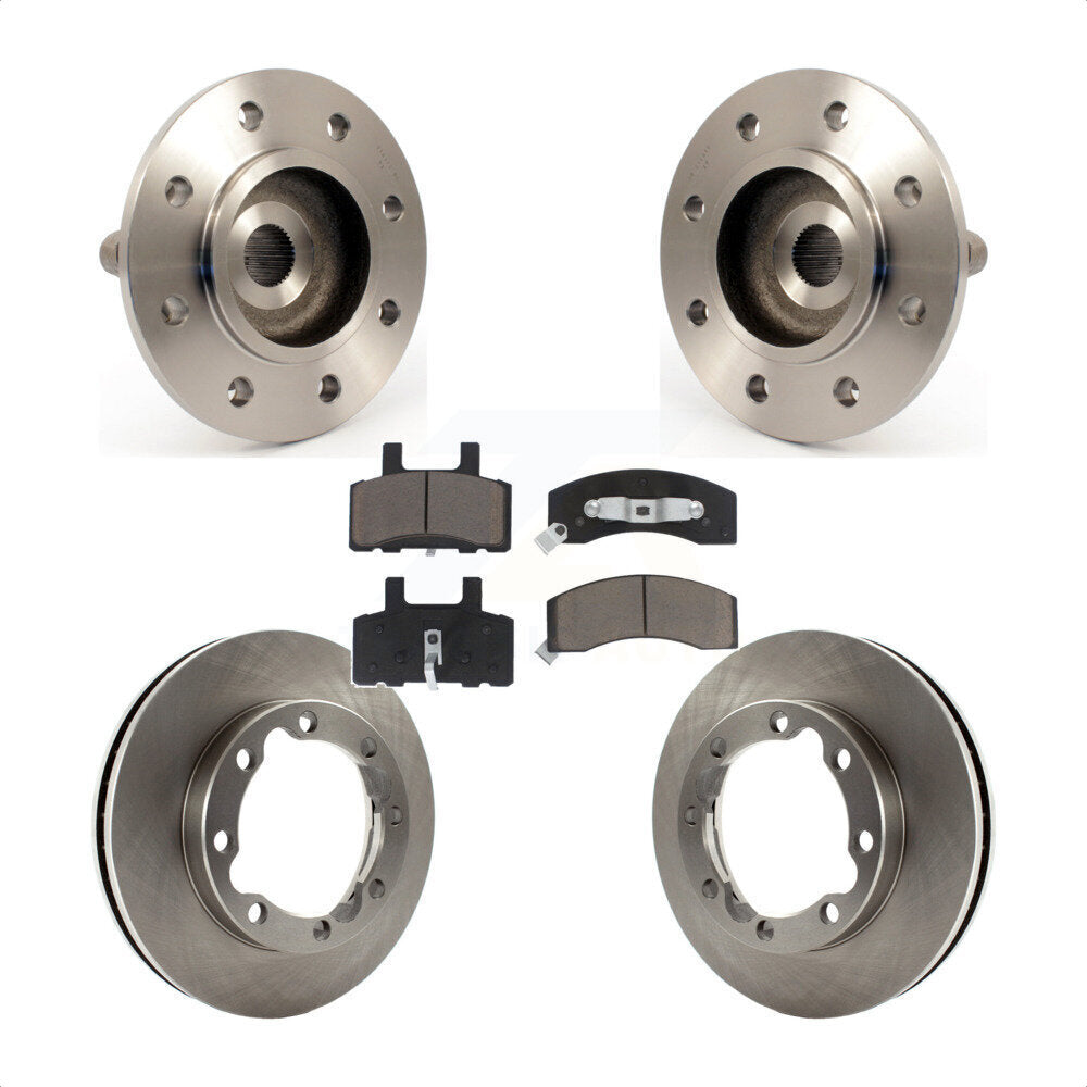 Transit Auto KBB-122254 Wheel Bearing and Hub Assembly for 1999 Dodge Ram 2500 - Front product image