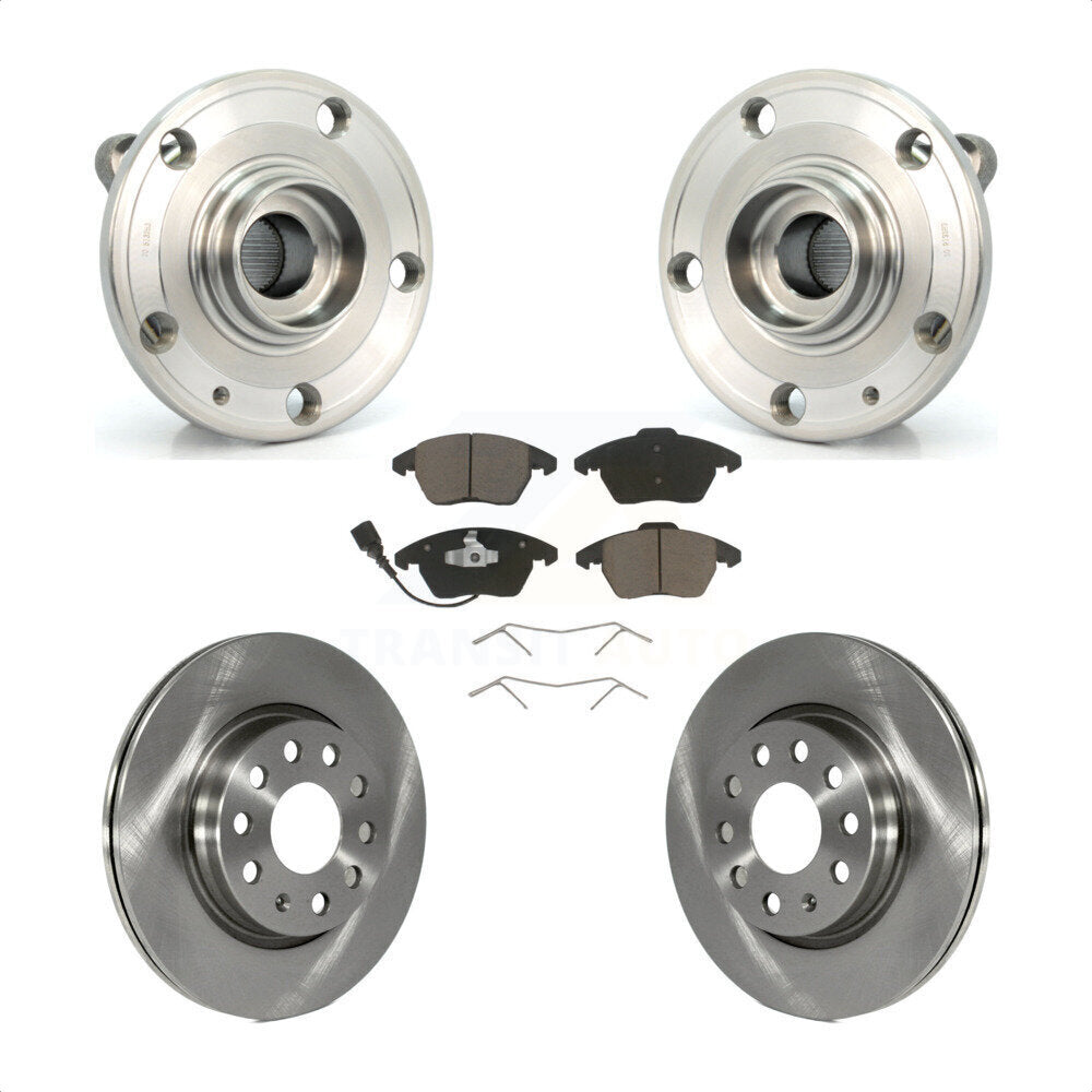 Transit Auto KBB-122269 Wheel Bearing and Hub Assembly for 2011-2013 Volkswagen GTI, Audi A3 Quattro - Front product image