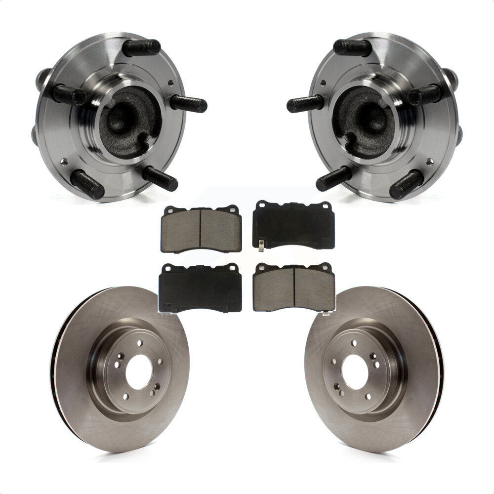 Transit Auto KBB-122274 Wheel Bearing and Hub Assembly for 2010-2016 Hyundai Genesis Coupe - Front product image