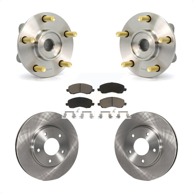 Transit Auto KBB-122280 Wheel Bearing and Hub Assembly for 2001-2006 Mitsubishi Galant, Mitsubishi Eclipse, Chrysler Sebring & more - Front product image