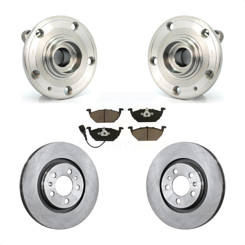 Transit Auto KBB-122288 Wheel Bearing and Hub Assembly for 2005-2009 Volkswagen Jetta City, Volkswagen Jetta - Front product image