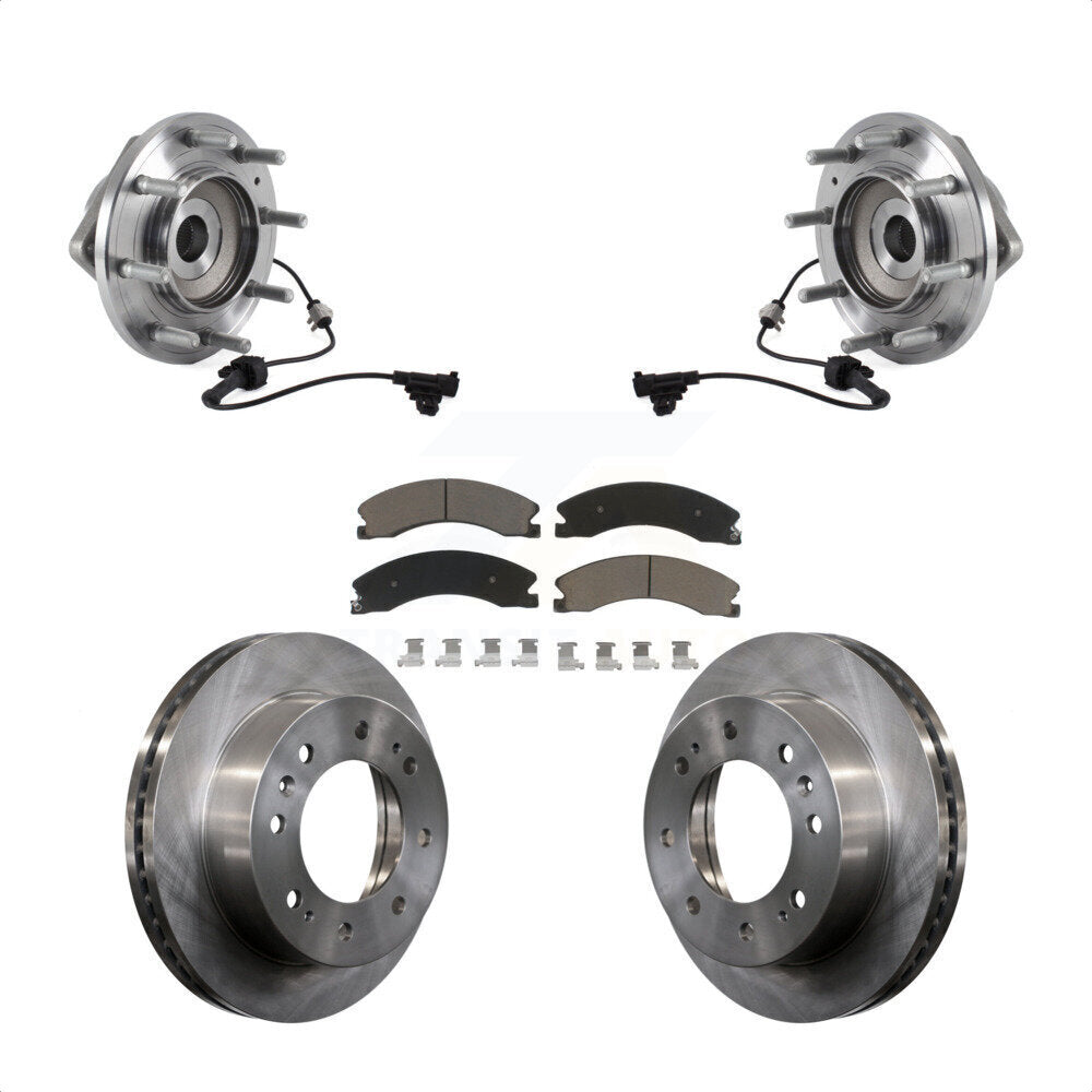 Transit Auto KBB-122290 Wheel Bearing and Hub Assembly for 2011-2019 Chevrolet Silverado 3500 HD, GMC Sierra 3500 HD - Front product image