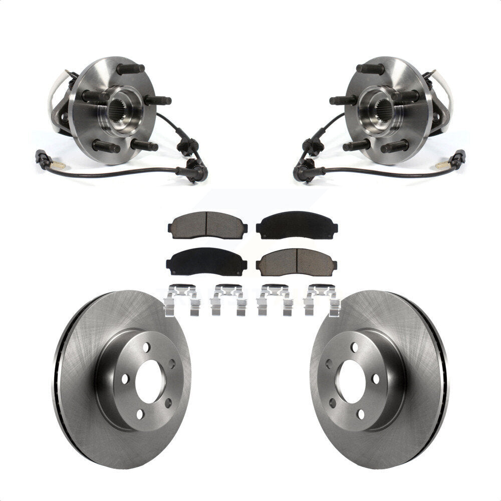 Transit Auto KBB-122298 Wheel Bearing and Hub Assembly for 2005-2011 Ford Ranger, Mazda B4000 - Front product image