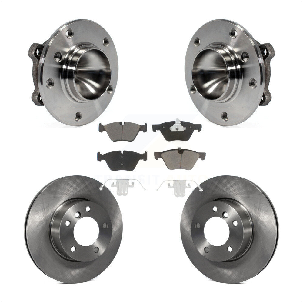 Transit Auto KBB-122300 Wheel Bearing and Hub Assembly for 2006-2013 BMW 128i, BMW 328i, BMW 323i & more - Front product image