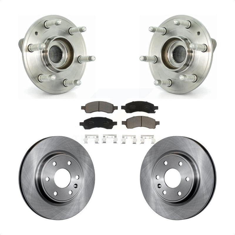 Transit Auto KBB-122313 Wheel Bearing and Hub Assembly for 2007-2017 GMC Acadia Limited, Chevrolet Traverse, Buick Enclave & more - Front product image