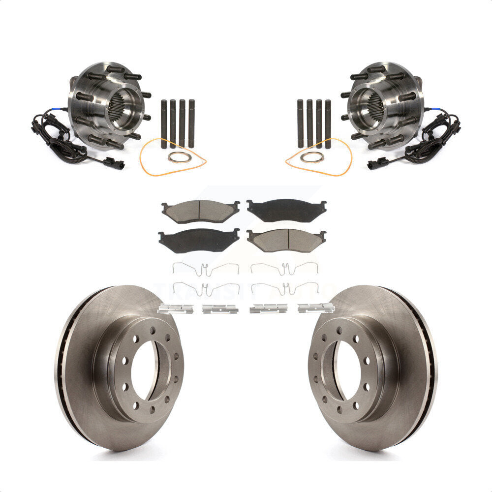 Transit Auto KBB-122318 Wheel Bearing and Hub Assembly for 2011-2016 Ford F-450 Super Duty, Ford F-550 Super Duty - Front product image