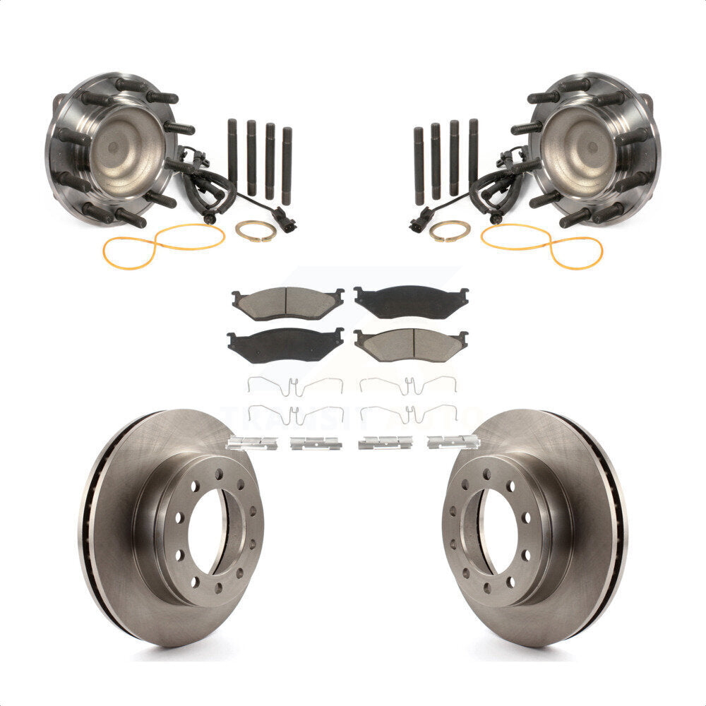 Transit Auto KBB-122319 Wheel Bearing and Hub Assembly for 2011-2016 Ford F-450 Super Duty, Ford F-550 Super Duty - Front product image