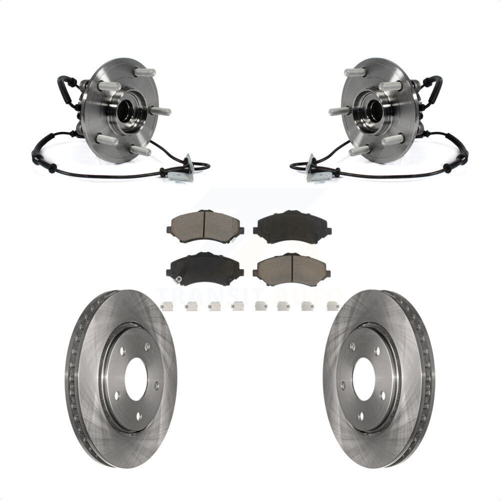 Transit Auto KBB-122329 Wheel Bearing and Hub Assembly for 2012-2016 Volkswagen Routan, Chrysler Town & Country, Dodge Grand Caravan & more - Front product image