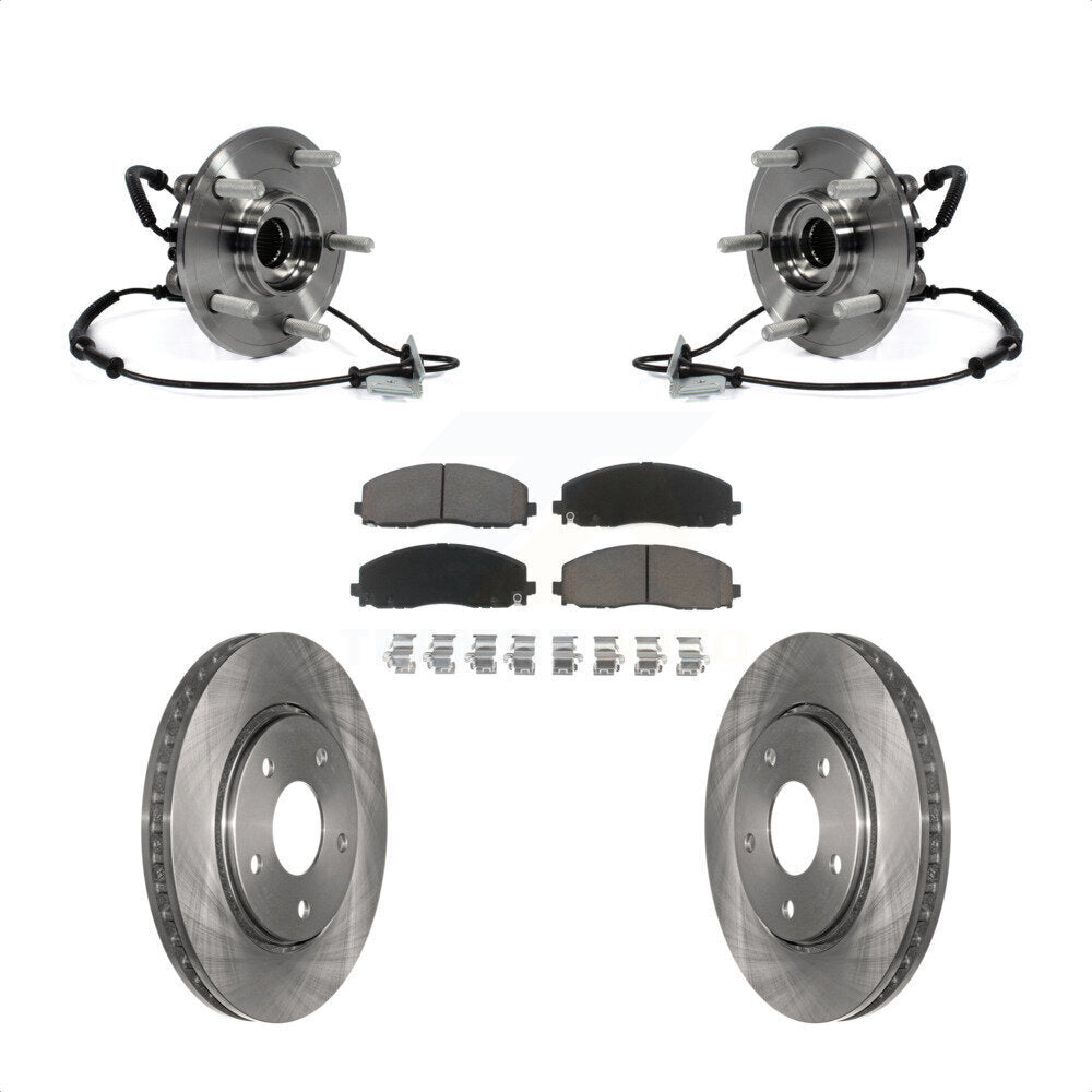 Transit Auto KBB-122334 Wheel Bearing and Hub Assembly for 2017-2018 Dodge Grand Caravan - Front product image