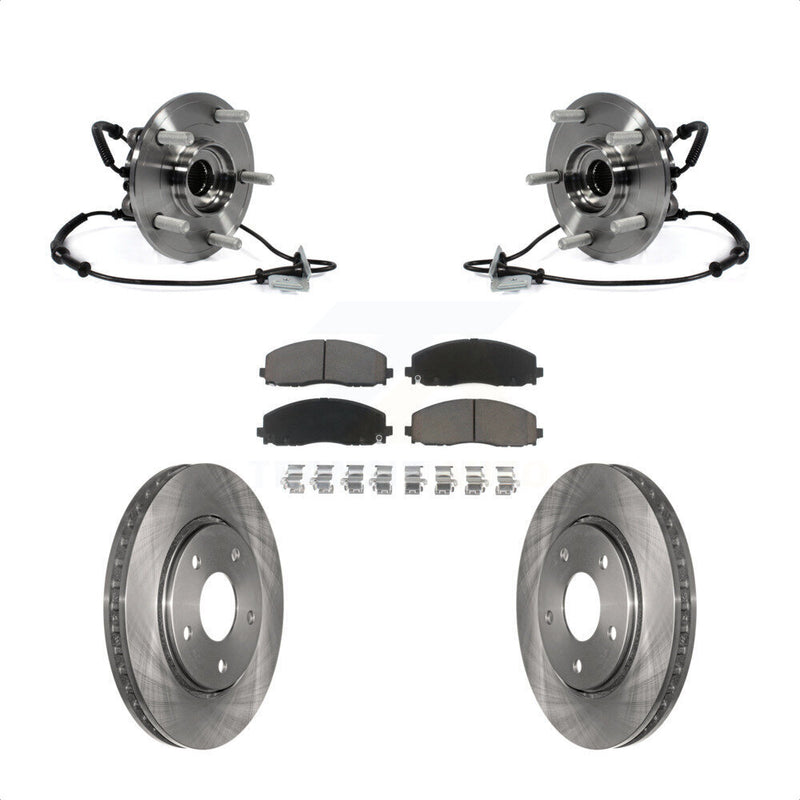 Transit Auto KBB-122334 Wheel Bearing and Hub Assembly for 2017-2018 Dodge Grand Caravan - Front product image