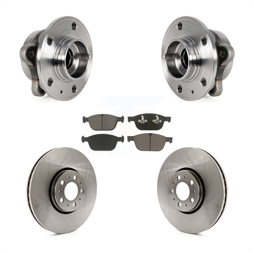 Transit Auto KBB-122339 Wheel Bearing and Hub Assembly for 2008-2014 Volvo XC90 - Front product image
