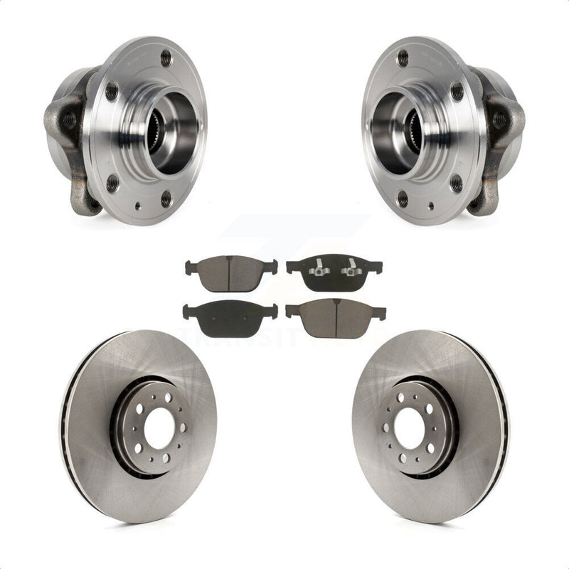 Transit Auto KBB-122339 Wheel Bearing and Hub Assembly for 2008-2014 Volvo XC90 - Front product image