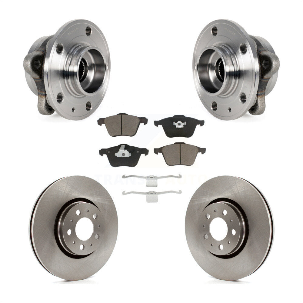 Transit Auto KBB-122341 Wheel Bearing and Hub Assembly for 2008-2014 Volvo XC90 - Front product image