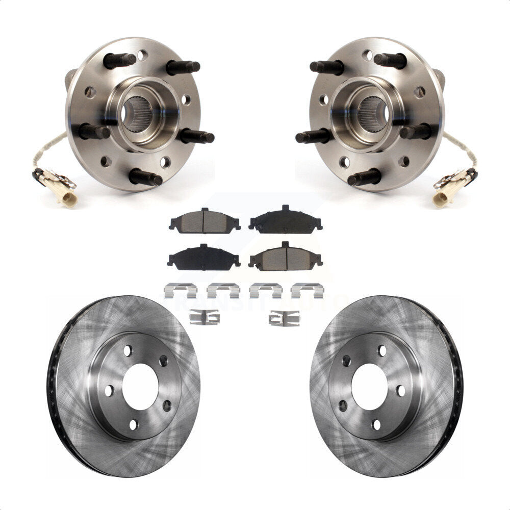Transit Auto KBB-122346 Wheel Bearing and Hub Assembly for 1997-2005 Chevrolet Classic, Chevrolet Malibu, Oldsmobile Alero & more - Front product image