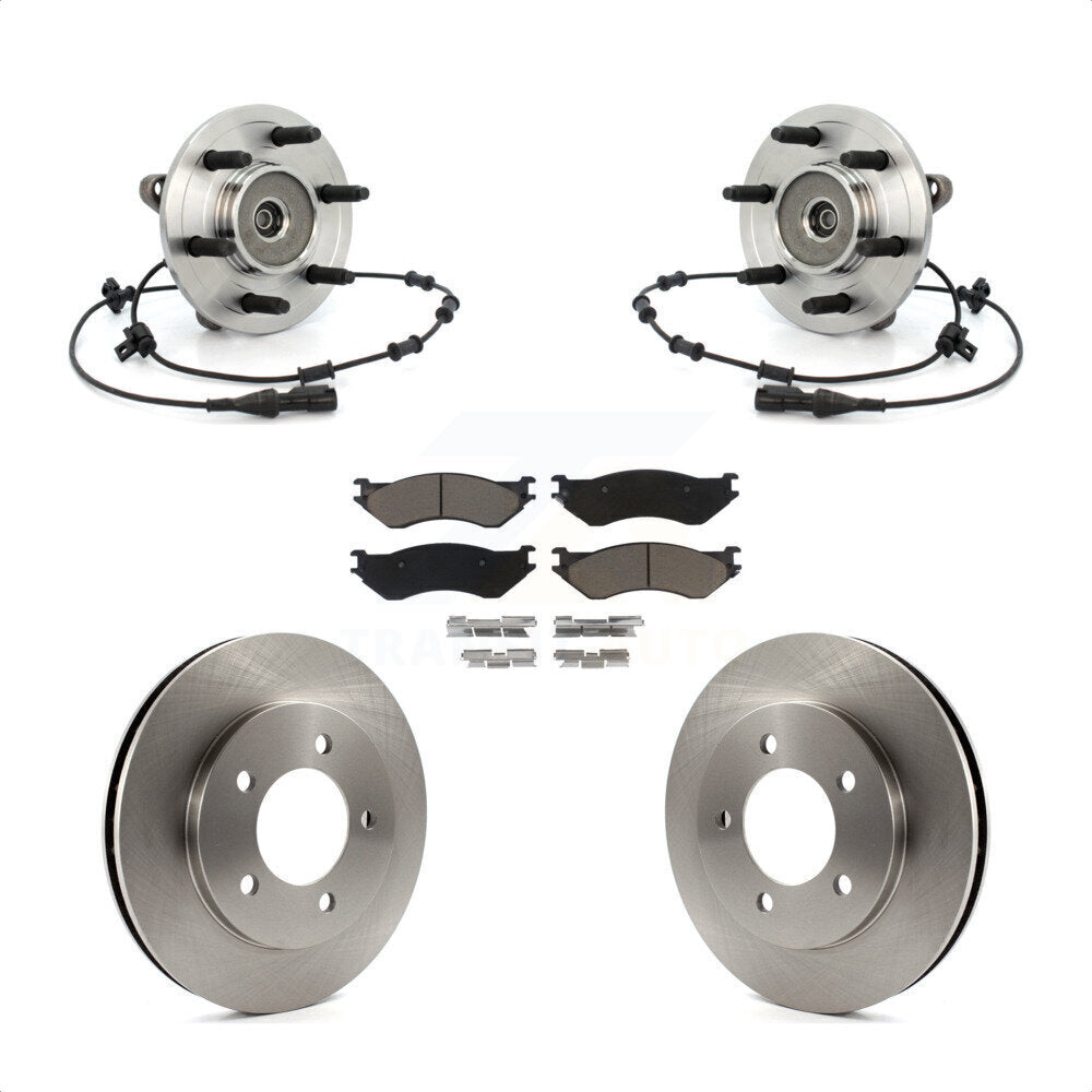 Transit Auto KBB-122360 Wheel Bearing and Hub Assembly for 2000-2002 Ford Expedition, Lincoln Navigator - Front product image