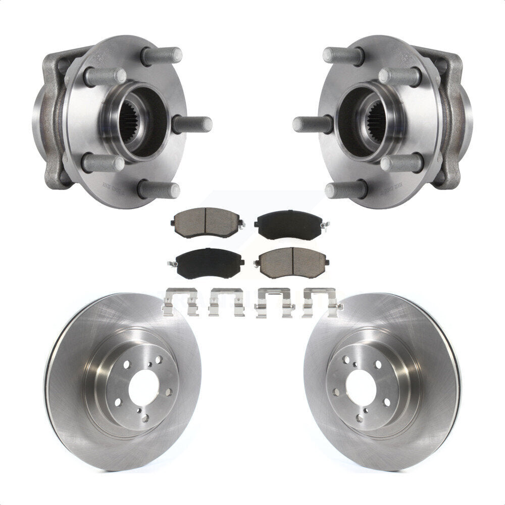 Transit Auto KBB-122379 Wheel Bearing and Hub Assembly for 2015-2018 Subaru Crosstrek, Subaru Forester, Subaru XV Crosstrek - Front product image