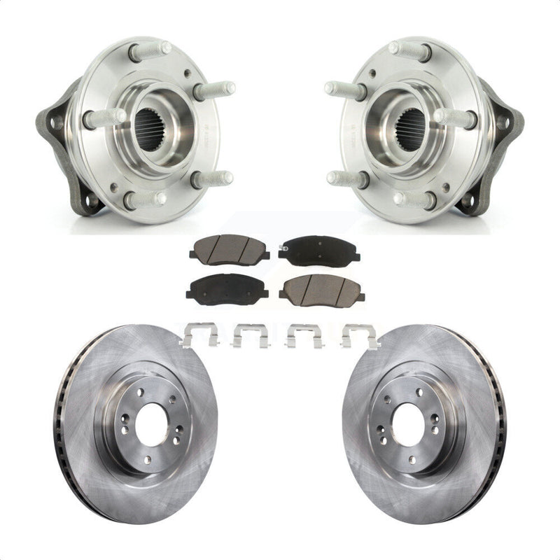 Transit Auto KBB-122384 Wheel Bearing and Hub Assembly for 2013-2015 Hyundai Santa Fe, Hyundai Santa Fe XL - Front product image