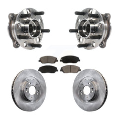 Transit Auto KBB-122385 Wheel Bearing and Hub Assembly for 2017-2019 Hyundai Santa Fe, Hyundai Santa Fe XL - Front product image