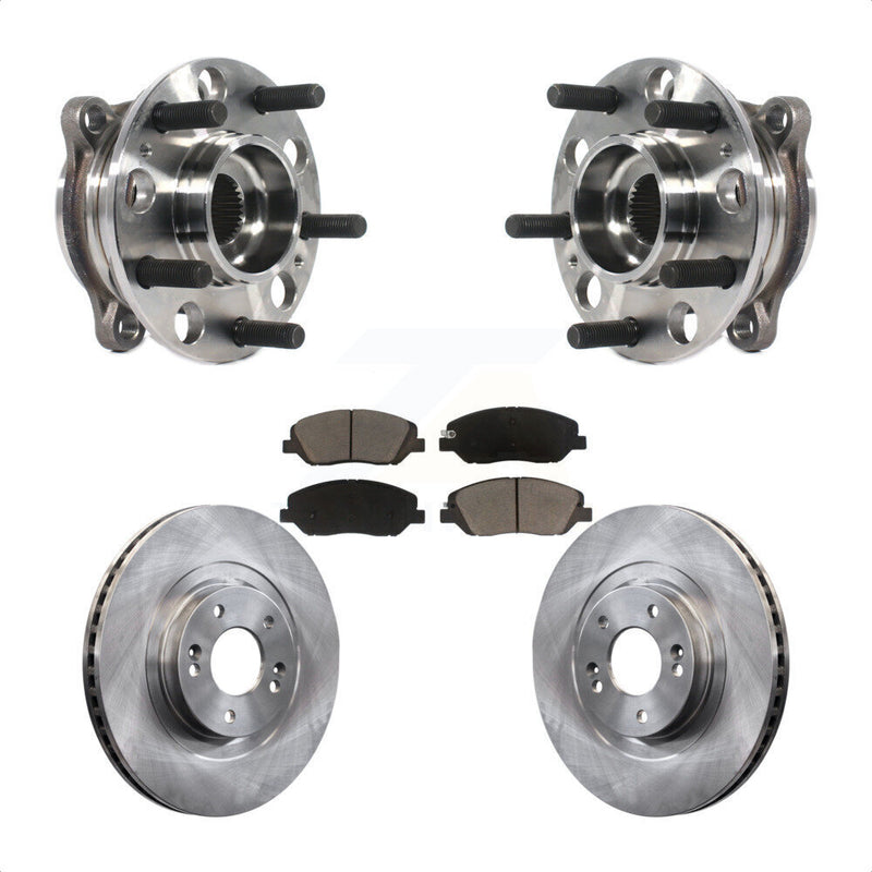 Transit Auto KBB-122385 Wheel Bearing and Hub Assembly for 2017-2019 Hyundai Santa Fe, Hyundai Santa Fe XL - Front product image