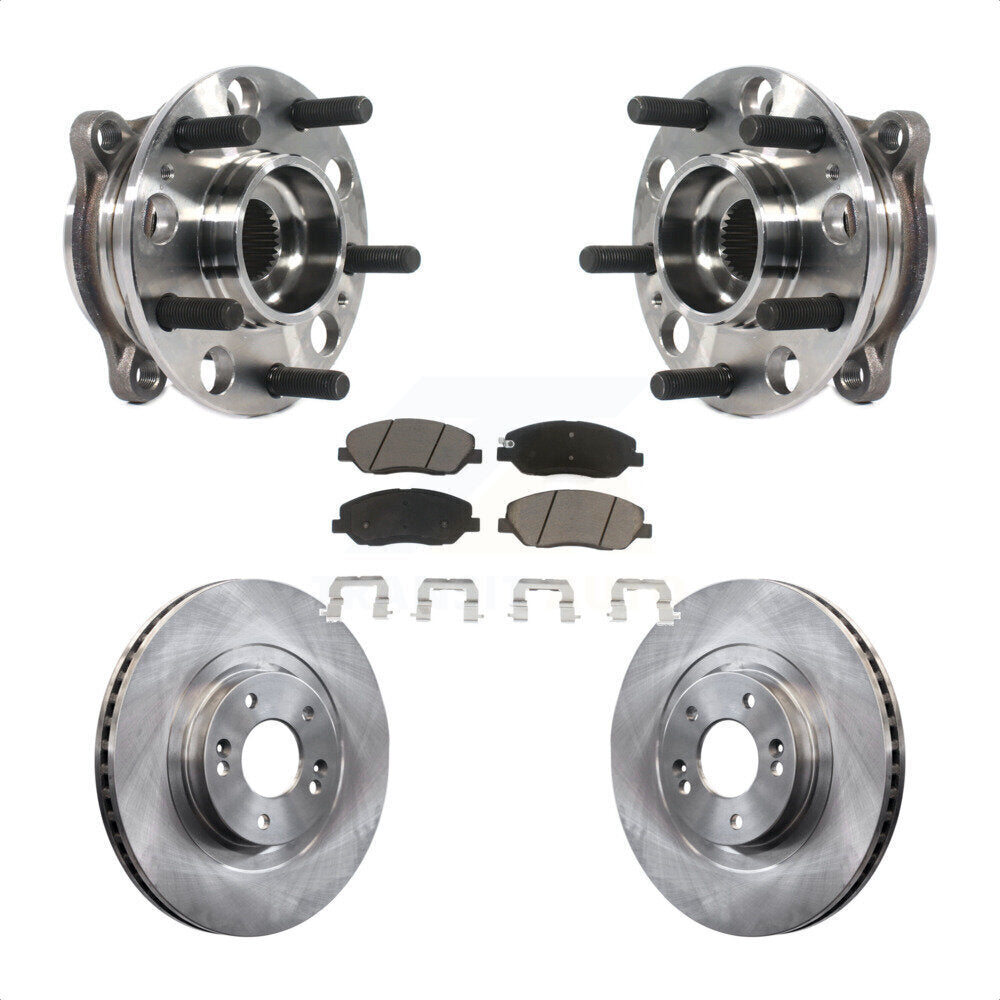 Transit Auto KBB-122386 Wheel Bearing and Hub Assembly for 2015-2016 Hyundai Santa Fe XL, Hyundai Santa Fe - Front product image