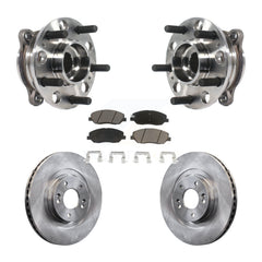 Transit Auto KBB-122386 Wheel Bearing and Hub Assembly for 2015-2016 Hyundai Santa Fe XL, Hyundai Santa Fe - Front product image