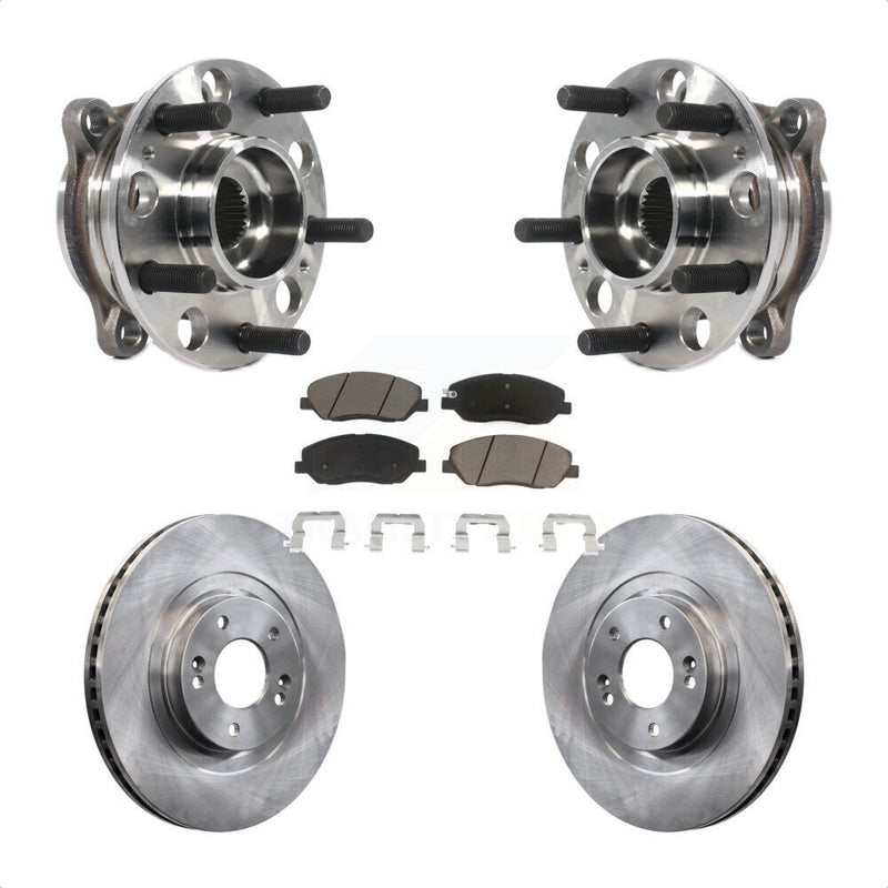 Transit Auto KBB-122386 Wheel Bearing and Hub Assembly for 2015-2016 Hyundai Santa Fe XL, Hyundai Santa Fe - Front product image