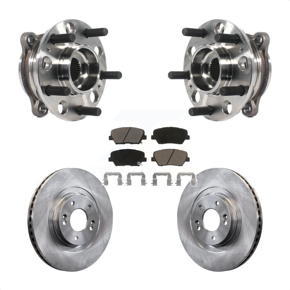 Transit Auto KBB-122387 Wheel Bearing and Hub Assembly for 2016-2020 Hyundai Santa Fe Sport, Kia Sorento - Front product image