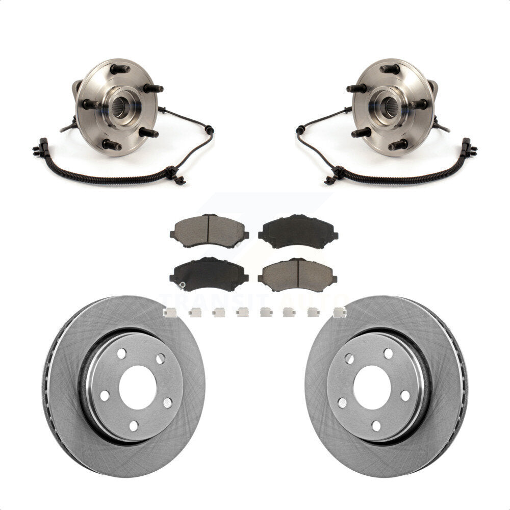 Transit Auto KBB-122390 Wheel Bearing and Hub Assembly for 2007-2010 Jeep Wrangler - Front product image