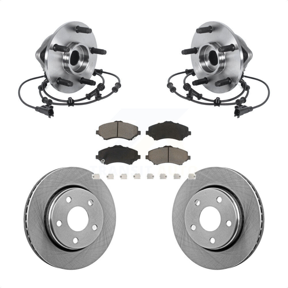 Transit Auto KBB-122391 Wheel Bearing and Hub Assembly for 2011-2017 Jeep Wrangler - Front product image