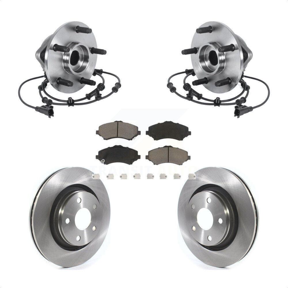 Transit Auto KBB-122392 Wheel Bearing and Hub Assembly for 2013-2017 Jeep Wrangler - Front product image