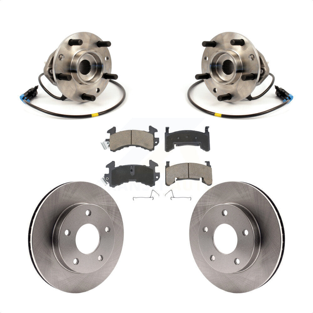 Transit Auto KBB-122399 Wheel Bearing and Hub Assembly for 1997 Chevrolet S10, GMC Sonoma - Front product image