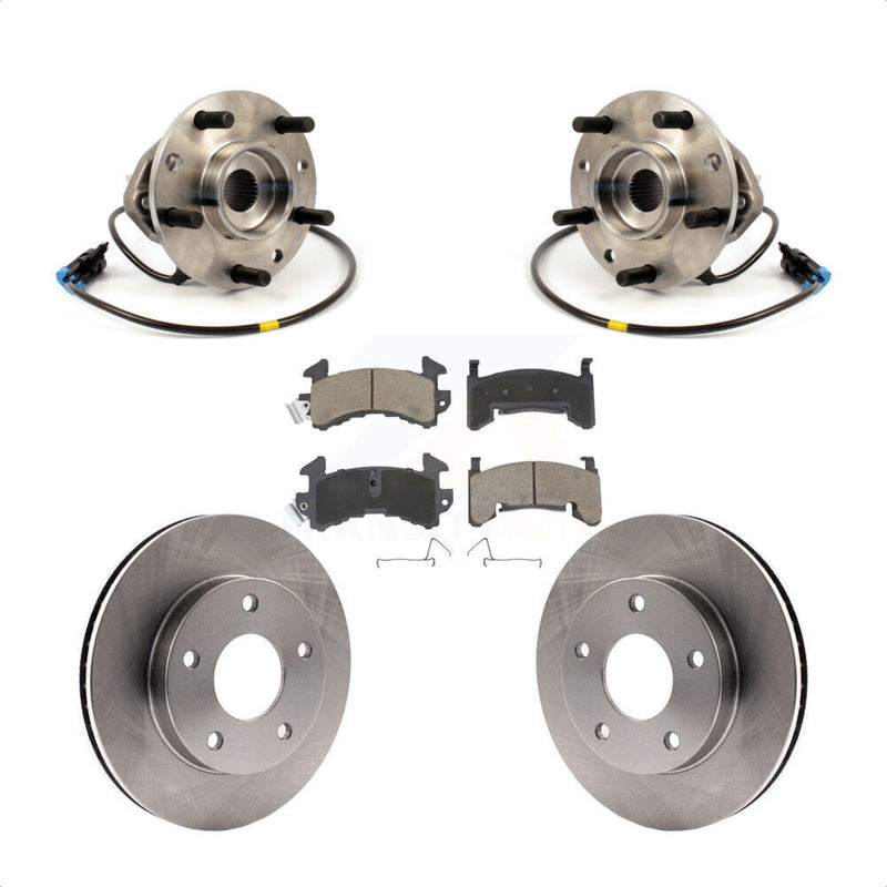 Transit Auto KBB-122399 Wheel Bearing and Hub Assembly for 1997 Chevrolet S10, GMC Sonoma - Front product image