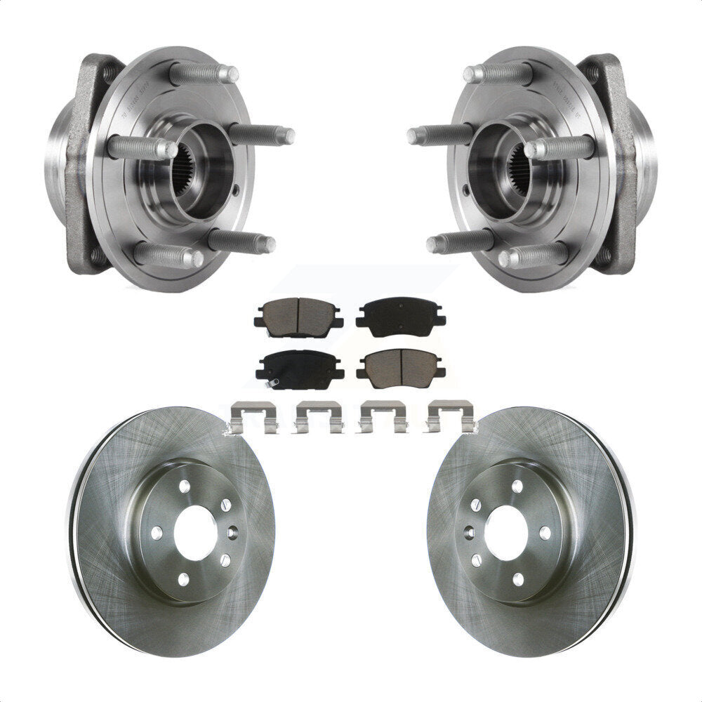 Transit Auto KBB-122401 Wheel Bearing and Hub Assembly for 2016-2023 Chevrolet Bolt EUV, Chevrolet Bolt EV, Chevrolet Cruze & more - Front product image