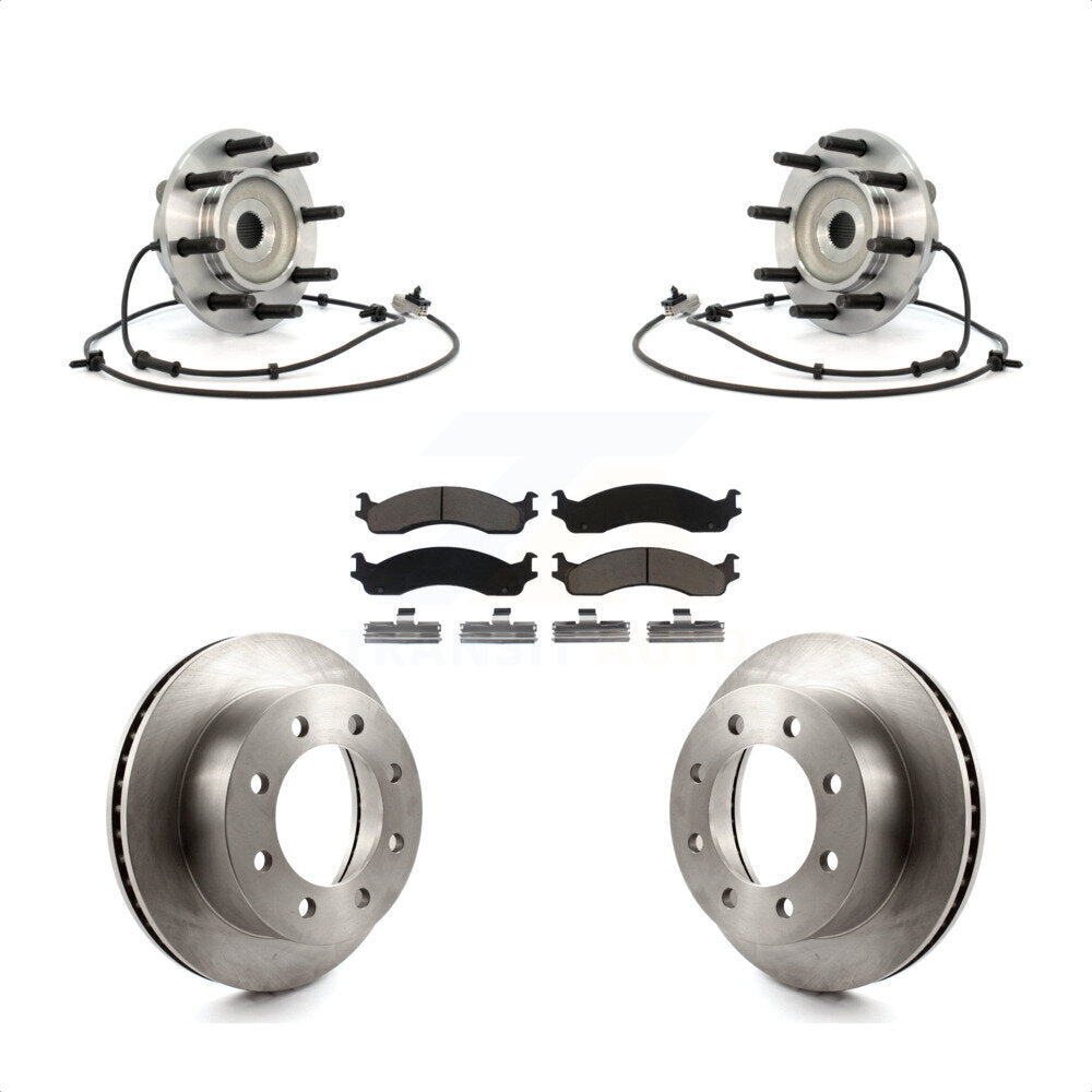 Transit Auto KBB-122406 Wheel Bearing and Hub Assembly for 2000-2002 Dodge Ram 2500, Dodge Ram 3500 - Front product image
