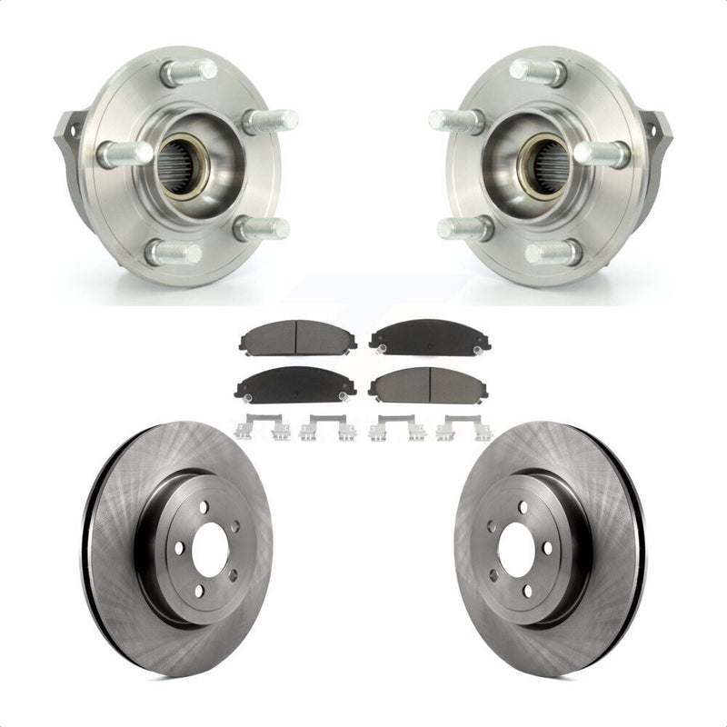 Transit Auto KBB-122408 Wheel Bearing and Hub Assembly for 2005-2023 Dodge Charger, Chrysler 300, Dodge Challenger & more - Front product image