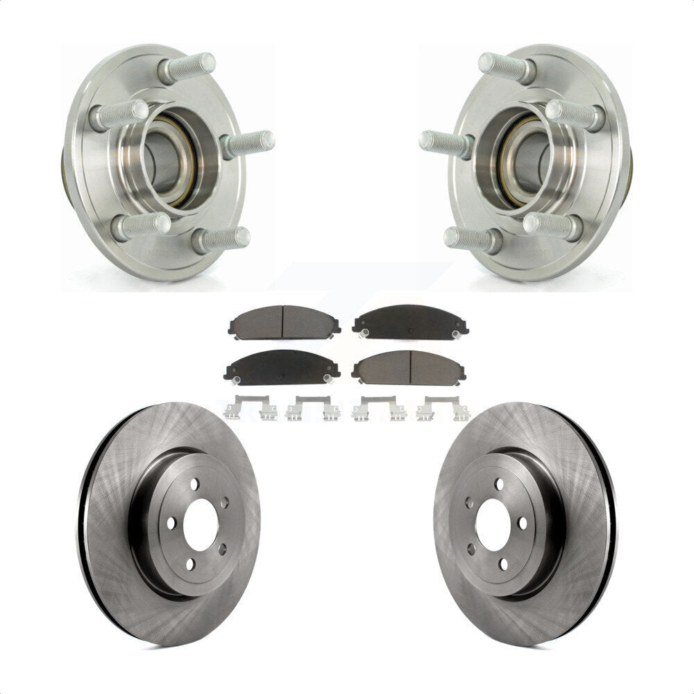 Transit Auto KBB-122409 Wheel Bearing and Hub Assembly for 2005-2014 Chrysler 300, Dodge Challenger, Dodge Charger & more - Front product image