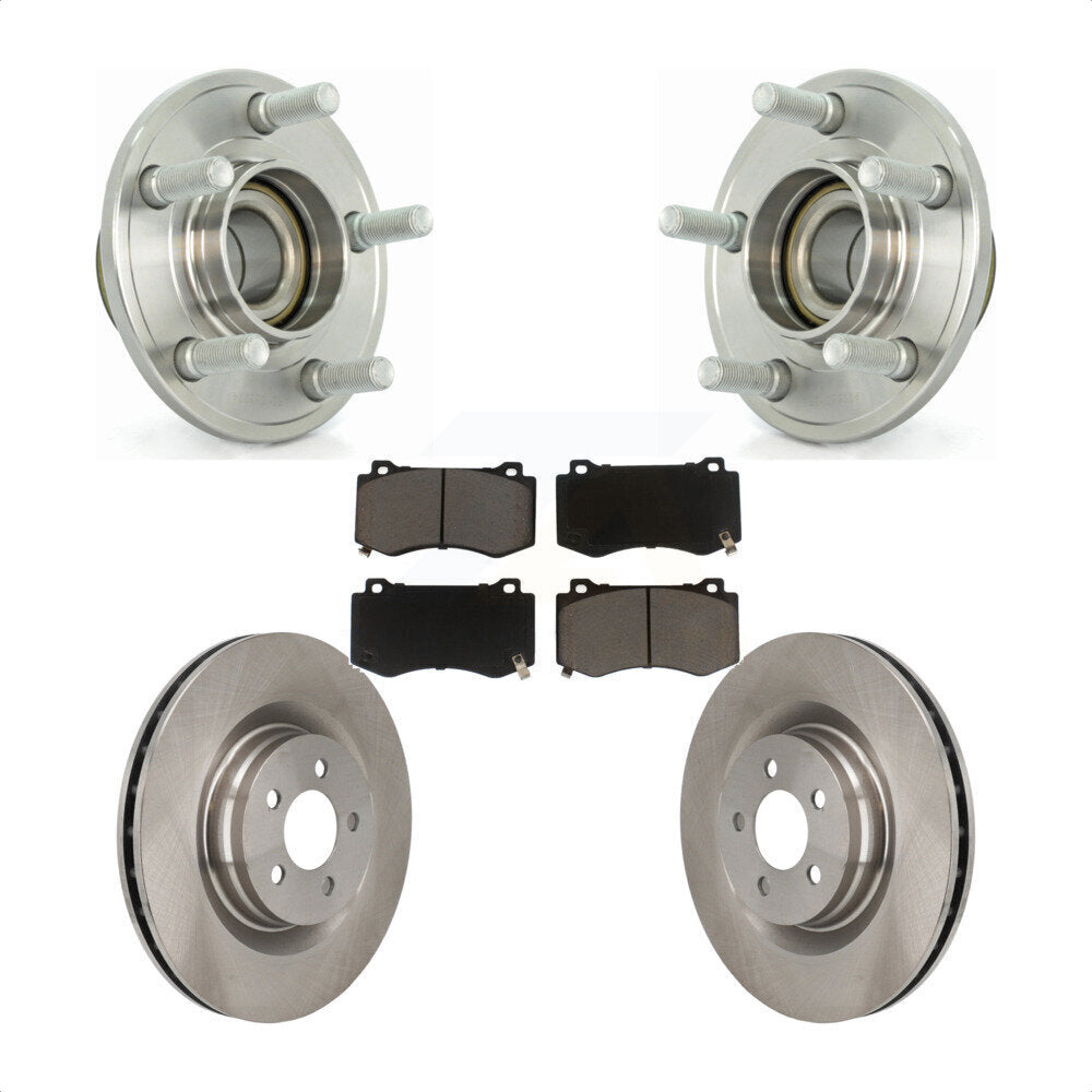 Transit Auto KBB-122410 Wheel Bearing and Hub Assembly for 2005-2014 Chrysler 300, Dodge Challenger, Dodge Charger & more - Front product image