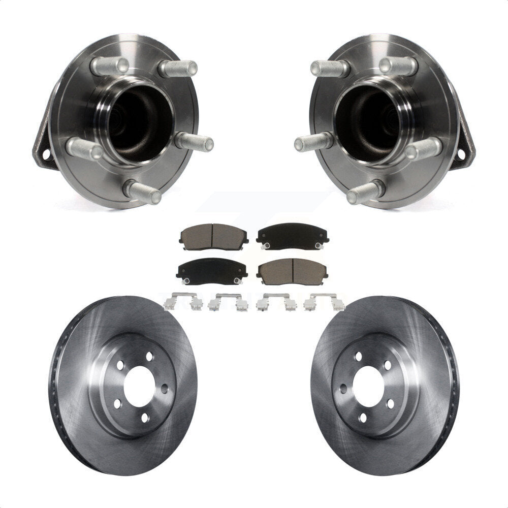 Transit Auto KBB-122411 Wheel Bearing and Hub Assembly for 2012-2023 Chrysler 300, Dodge Challenger, Dodge Charger - Front product image