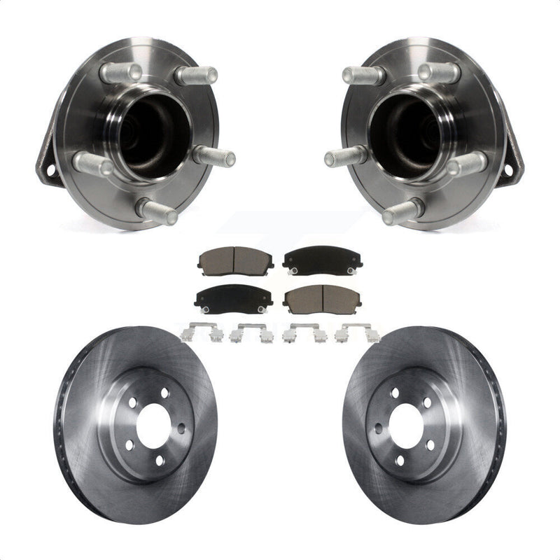 Transit Auto KBB-122411 Wheel Bearing and Hub Assembly for 2012-2023 Chrysler 300, Dodge Challenger, Dodge Charger - Front product image