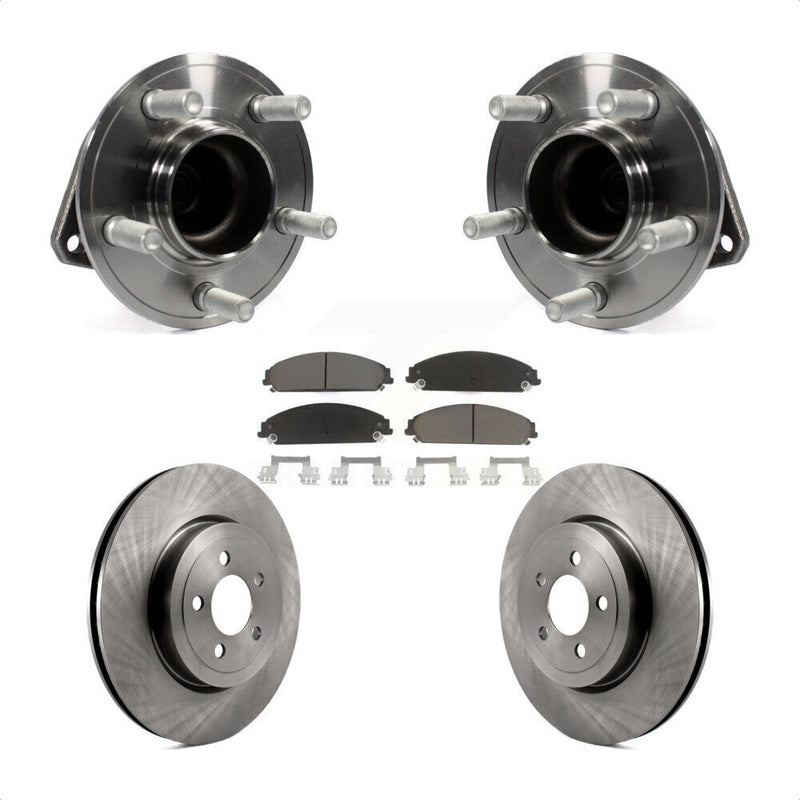 Transit Auto KBB-122412 Wheel Bearing and Hub Assembly for 2012-2023 Dodge Charger, Chrysler 300, Dodge Challenger - Front product image